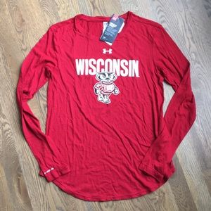 NWT Women’s Wisconsin Badgers Long Sleeve, Sz S